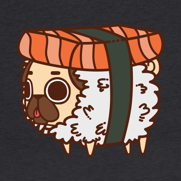 Salmon Sushi Puglie by Puglie Pug 